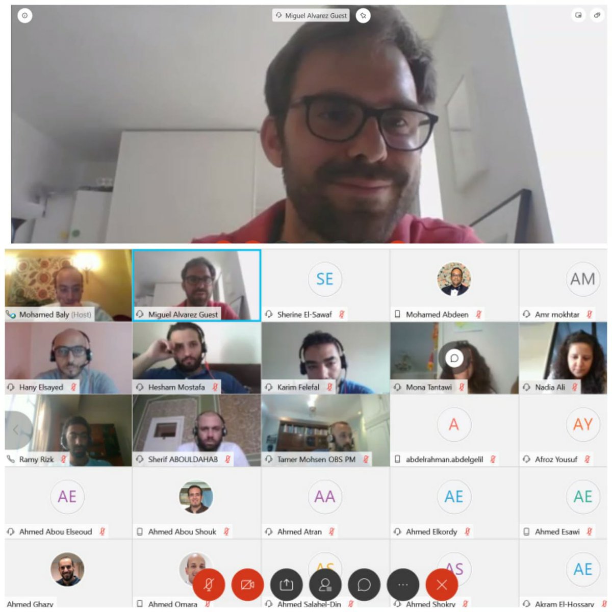 Mohamed_baly's tweet photo. #Umatched #customer_experience as one of our top #priorities in #Orange was the basis of our interesting discussion with @__MiguelAlvarez, "seize all the #opportunities and get our of your #comfort_zone" for our ambition for the best #customer_experience  #proudtobeorange https://t.co/JQmM7bqOHy