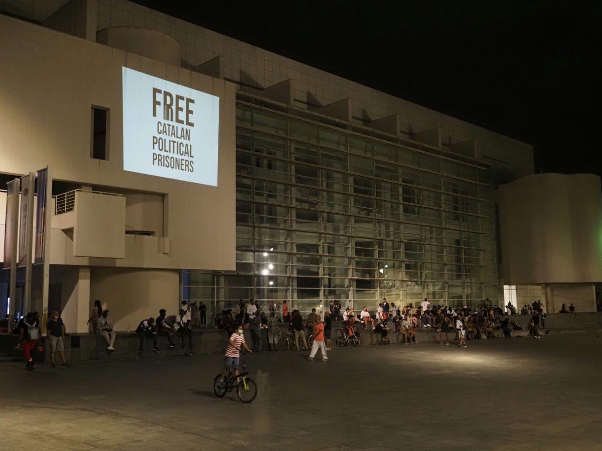 Tonight in #Barcelona