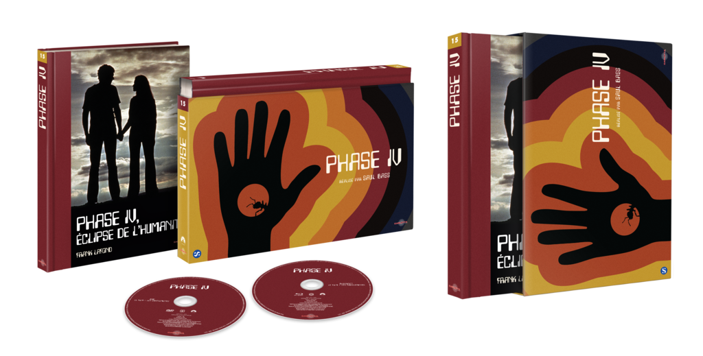 CineDweller's tweet image. #PhaseIV : retour sur le classique de #SaulBass dans l'édition collector qu'il mérite chez @CarlottaFilms, avec sa fin hallucinante et surtout 6 courts déments du graphiste. Coup de coeur absolu pour l'ésotérique Quest... cinedweller.com/movie/phase-iv…
