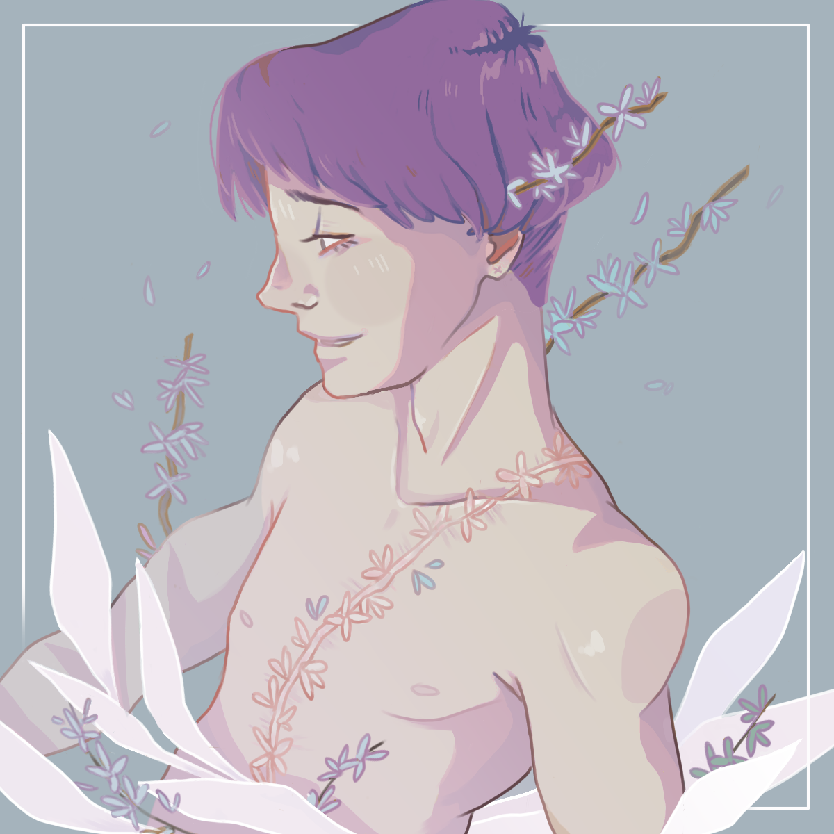 SaintWanderer's tweet photo. Hello #NobodyArtistClub  !! 

I'm Saint, an artist that wishes to someday become a full timer (´∀｀)♡

I love cats and plants and videogames, and am starting an indie game studio with some friends at @EnteleKey_Games, hope you can take a peak! https://t.co/7nLKJxDNgI