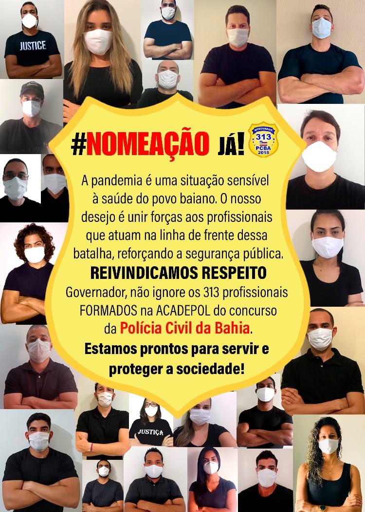 WadrsSantos's tweet photo. @deprosemberg Ajude os 313 novos policiais civis que aguardam apenas a nomeação do Governador , enquanto a Polícia Civil respira por aparelhos. Maior déficit no efetivo da história. A população não pode ficar sem polícia investigativa. Está quase parando! https://t.co/ilKFQl6jAS