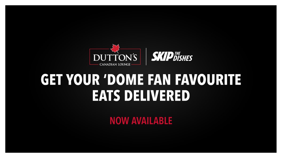 Missing your favourite 'Dome treats? Get them delivered with @SkipTheDishes! Order your favourites via Dutton’s - you can even order ‘Dome popcorn & nachos! Check for available delivery areas or pickup: skipthedishes.com/duttons/