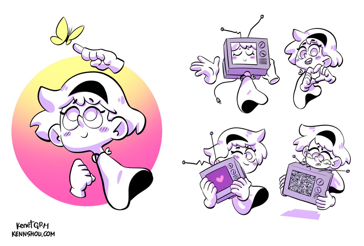 KenetBear's tweet photo. ✨Hi I’m Kenet, I love to draw silly characters using bright colors!✨

Thought to join the #NobodyArtistClub with my almost 100 followers. 
Aka #under10kgang #IAMSomebodyArtistClub https://t.co/tcyhYT317c