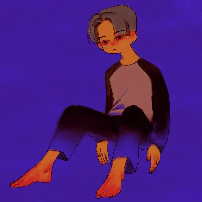한참 인스타만 할 때 그렸던 그림들
무조건 분위기에만 맞춰그렸던듯 