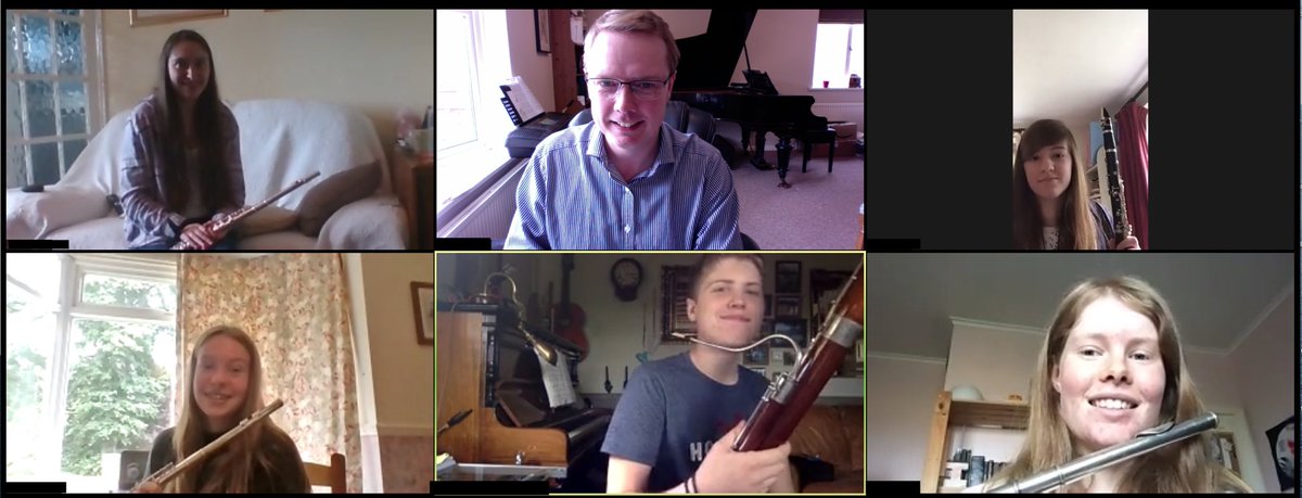 Orchestrate_UK's tweet photo. Yesterday, we had our first ‘virtual’ rehearsal, complete with lunchtime recitals and a game of bingo! It was great to get together, even in this distanced fashion, and even welcome a few new members. https://t.co/eVVAHe6MKQ