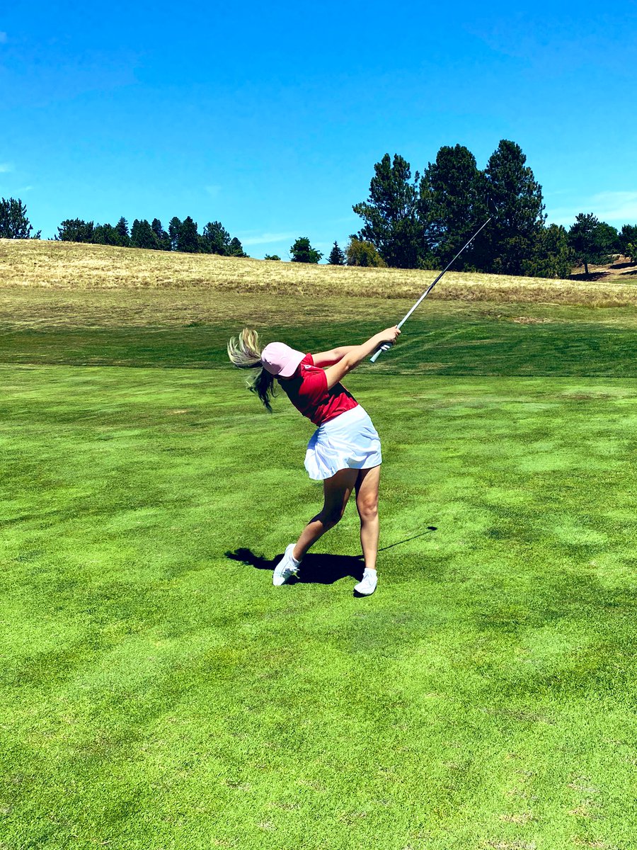 Loving this summer weather. Great golf day with my daddy <a href="/RinkJustin/">Justin Rink</a>. #golflife #golf #daddydaughtergolf