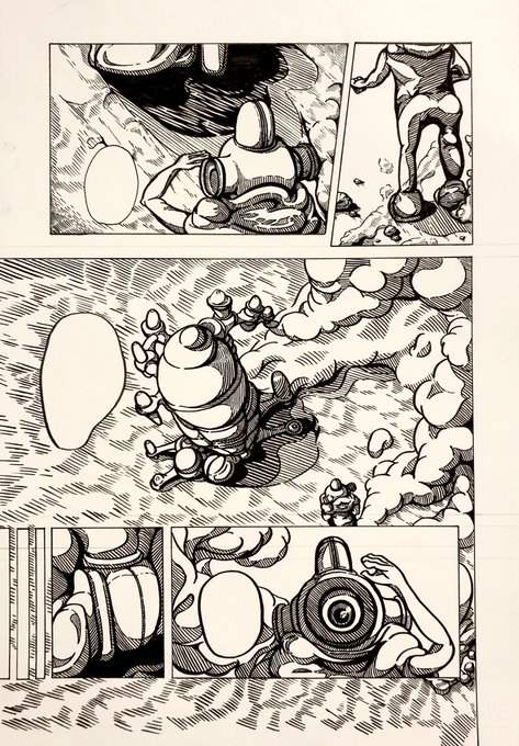 漫画の1ページ目…
さてこれからどんな展開になっていくのか
#ペン画 #イラスト 