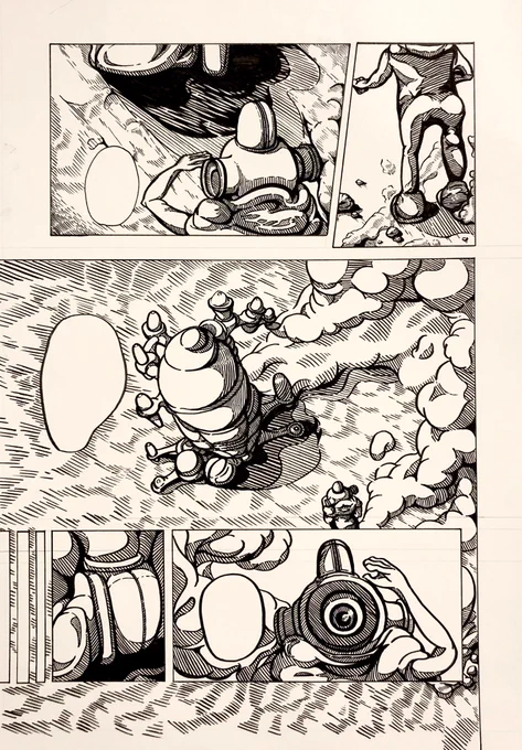 漫画の1ページ目…
さてこれからどんな展開になっていくのか
#ペン画 #イラスト 