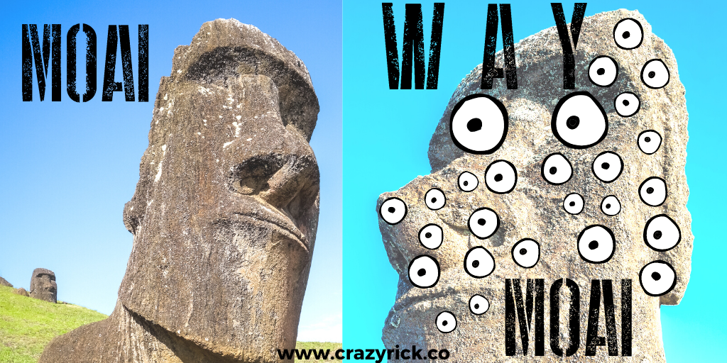 Funny Moai 