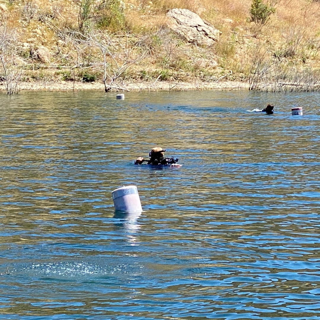 Divers continue the search for Naya Rivera this afternoon at Lake Piru. This is day 5 of the search and recovery effort. She disappeared Wednesday afternoon while swimming in the lake.