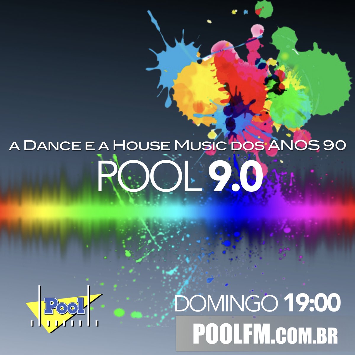 poolfmoficial's tweet photo. #PoolFM tem espaço reservado para os #anos90 
É o #Pool90 9️⃣0️⃣ chegando com Energia Total 🎶 daqui a pouco [DOMINGO 19:00h] https://t.co/XaYAwcM9MA