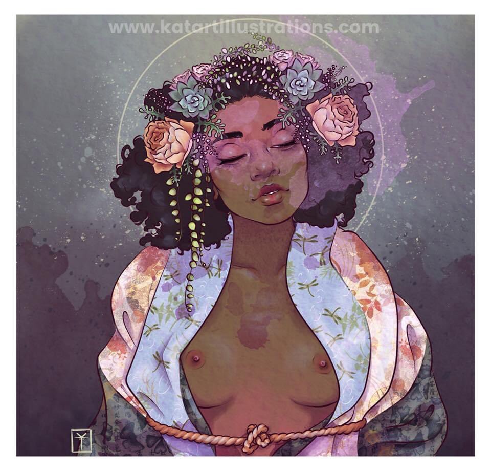 KAIllustrations's tweet photo. Oh hey there #NobodyArtistClub my name is Kat and I’m an Aussie artist who loves colours and can’t settle on anyone theme or medium 😛 https://t.co/JUbRuarwty