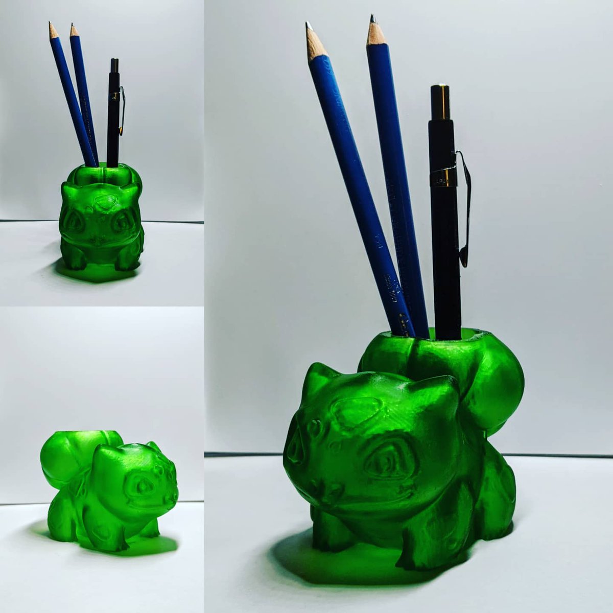 3D Creatables (@3dcreatables) on Twitter photo Bulbasaur π the pencil βοΈ holder! Hollowed out in beautiful green resin.
Printed on elegoo_official Mars Pro with #elegooresin Green and post process cured on #elegoomercury Curing station
βββββββββββββββ
#3dcreatables #3dc #elegoomarspro #bulbasaur #pokemon #functionalprin Bulbasaur π the pencil βοΈ holder! Hollowed out in beautiful green resin.
Printed on elegoo_official Mars Pro with #elegooresin Green and post process cured on #elegoomercury Curing station
βββββββββββββββ
#3dcreatables #3dc #elegoomarspro #bulbasaur #pokemon #functionalprin