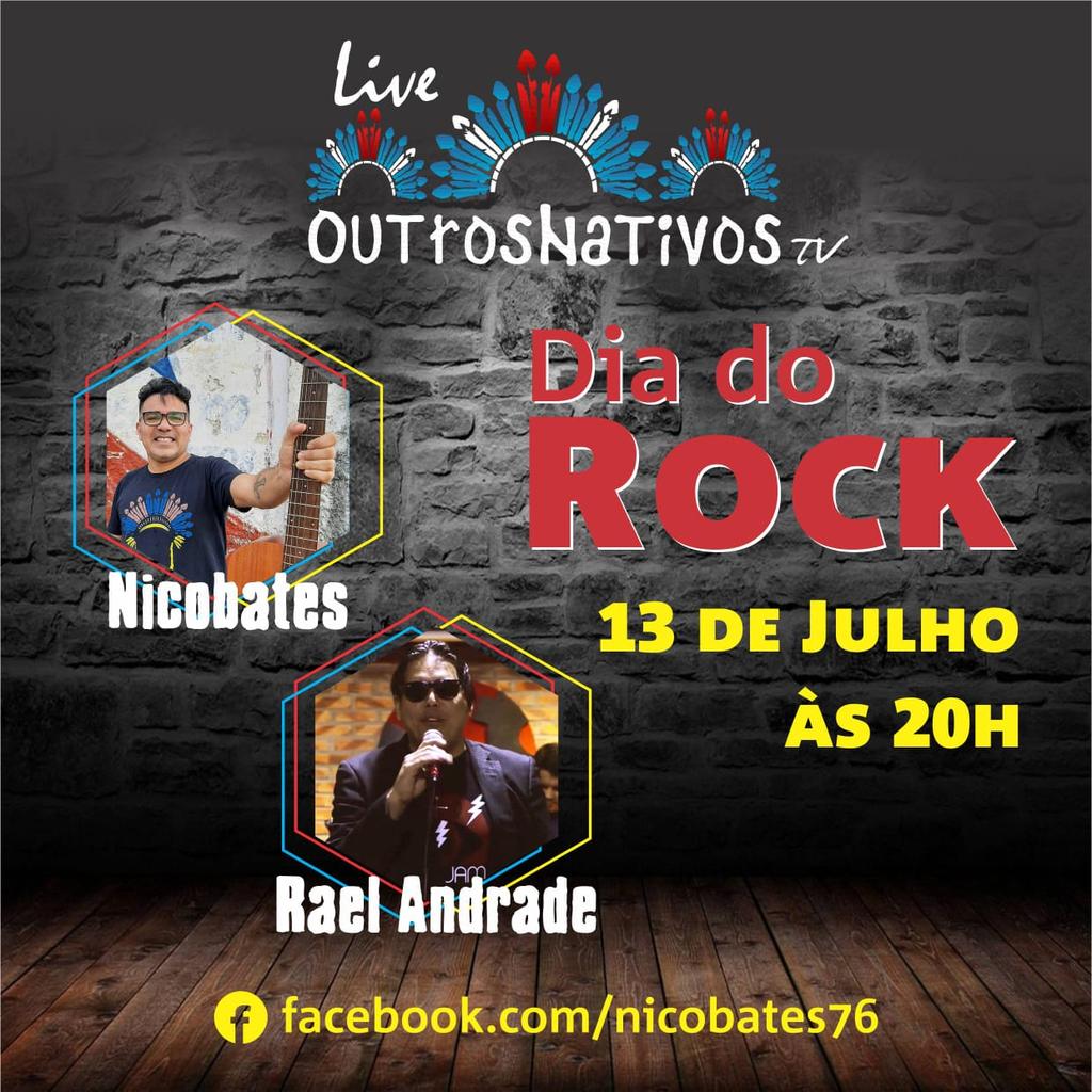 Nicobates's tweet photo. Vai ter live no Dia Mundial do Rock, sim. Covers, músicas inéditas e muito bate papo bom com meu amigo Rael Andrade. Vai lá no meu Facebook. https://t.co/B3FBNzeUT7