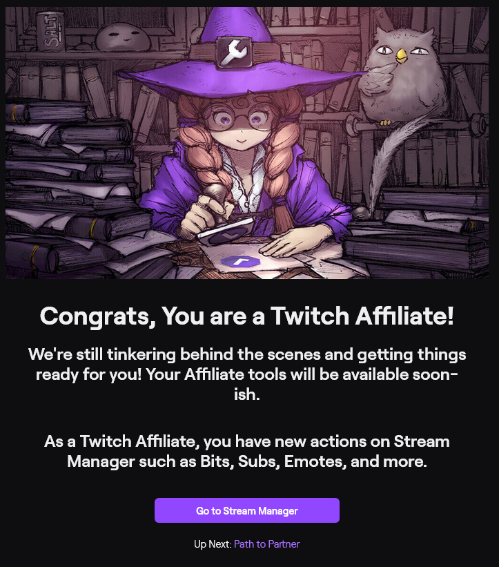 TheTechEffected's tweet photo. Announcement time: We have just reached Twitch Affiliate!!! Thanks to all of #TheEffected! Celebration stream goes live @ 7PM CST tonight, we are STOKED! #TTE #JustVibin #QTips https://t.co/Rj4HrN59eZ