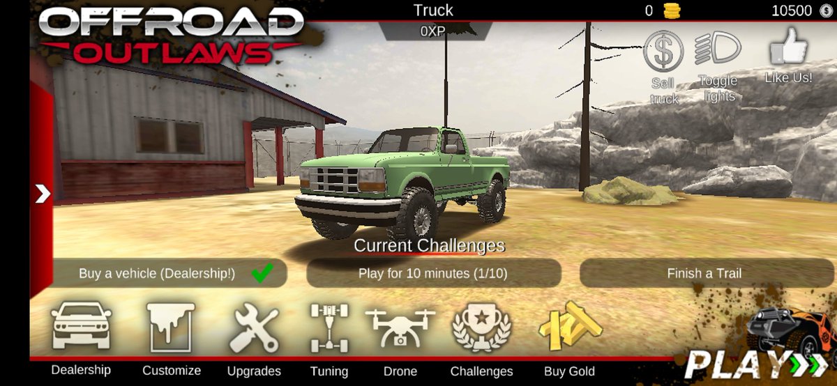 Just started up a brand new game #offroadoutlaws. Gonna start making YouTube videos here soon so stay tuned for that.
#truck #offroad