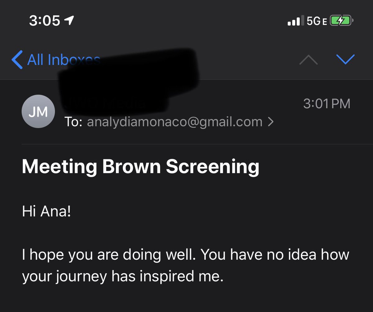 analydiamonaco's tweet photo. My phone keeps buzzing with these  messages 😭🙏❤️😭🙏❤️ You have NO IDEA your encouragement means to me - my work is FOR YOU!! #meetingbrown #lolasjourney #bipoc #latinx #indiefiIm #femalefilmmaker #prewga #WritingCommunity https://t.co/eF4ExM3i8J