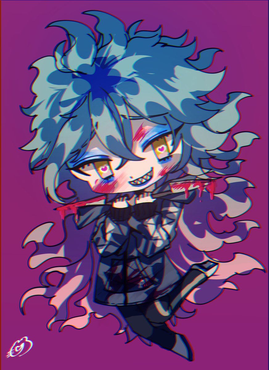 「「ま、待っててね監督生氏❤邪魔者は拙者がぜーんぶいなかったことにしてあげますぞ❤」|のりぬこ🍜🐈依頼受付中のイラスト