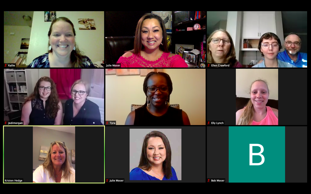 angels_warrior's tweet photo. Congratulations to Sophie B. and Ellen C. for being awarded the Connor Hedge Memorial Scholarship.  Each awardee joined us during a virtual presentation with the Board of Directors, Ambassadors, and Connor's mom, Kristen.  Help us congratulate these amazing young ladies. https://t.co/xQXaxpkXSA