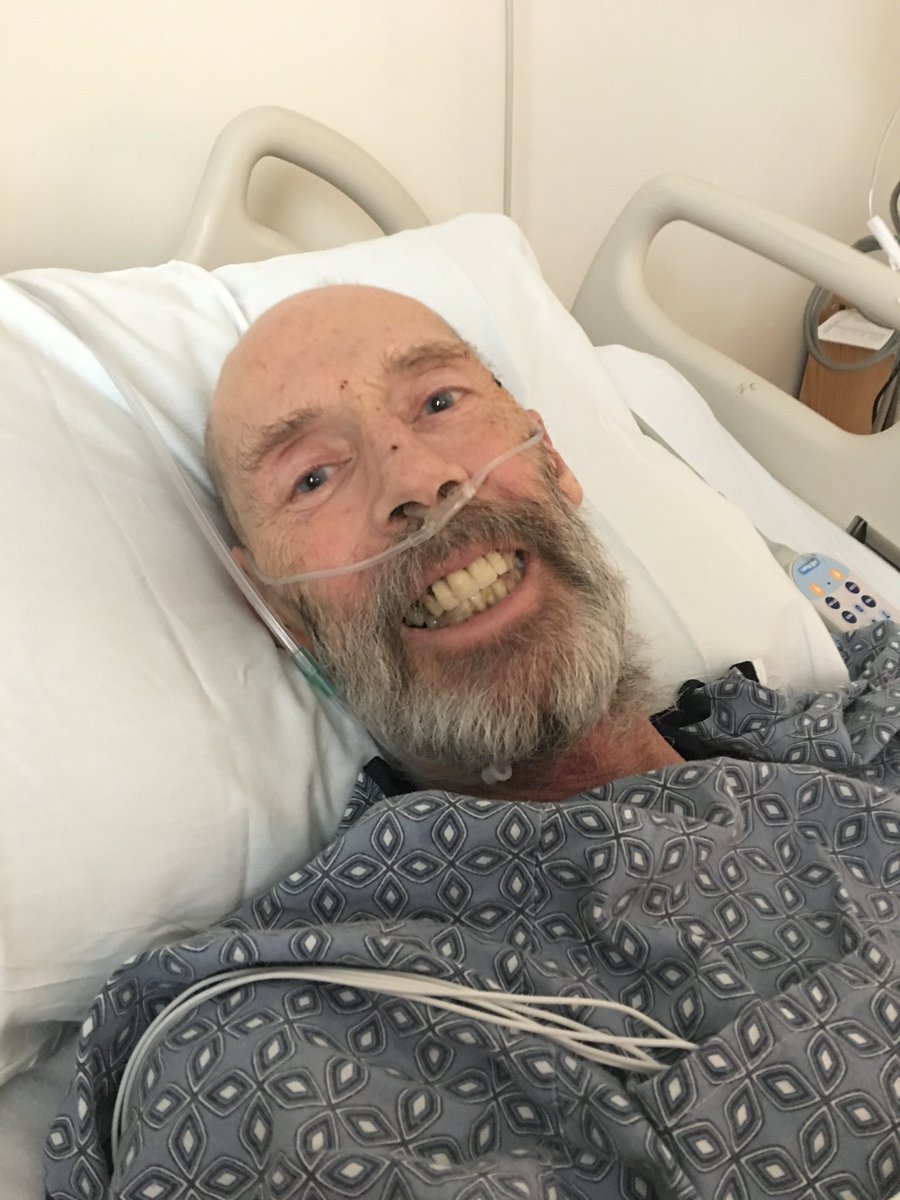 The good news is, he’s doing great! He’s much more coherent and can carry on a conversation. His speech is clearer and he looks great! Honestly he hasnt looked this good since March! I am soooo happy. I think he will be able to really tackle rehab now! Thank you all for 