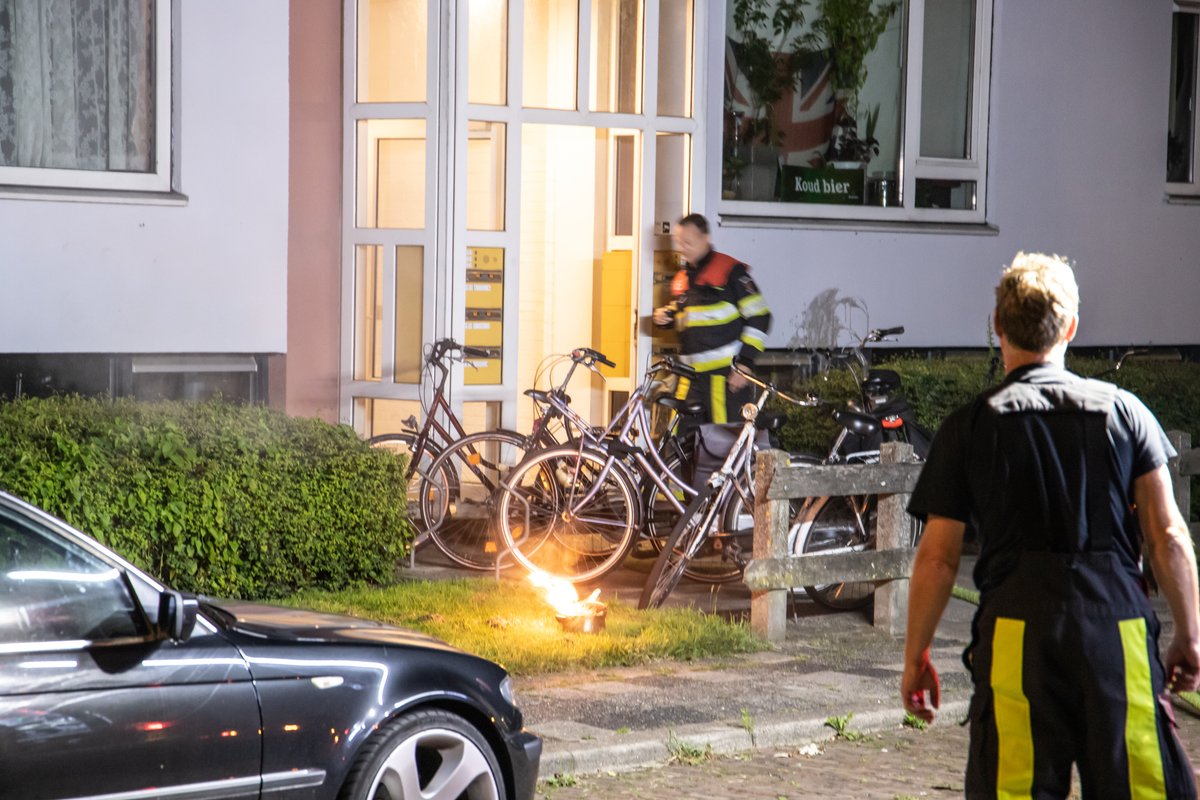 Melding keukenbrand Dennenstraat Leeuwarden
