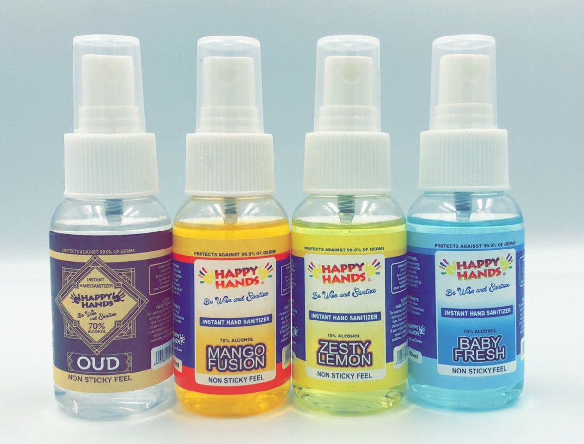happyhandsza's tweet photo. Not your average hand-sanitizer. 🤩
#BeWiseAndSanitize https://t.co/BDR5d2asXy