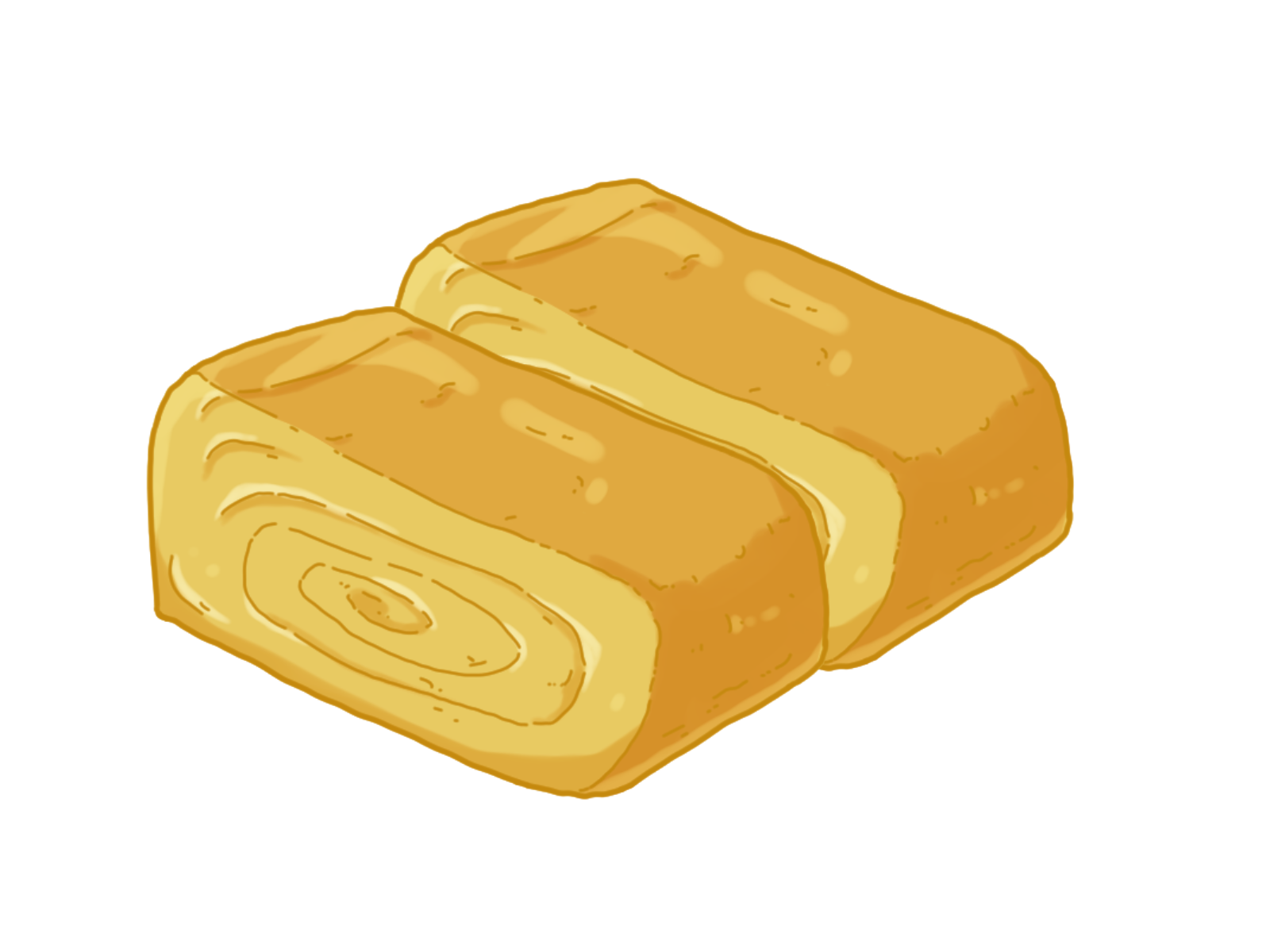兼子良 おはようございます 今朝は卵焼き描きました フリー素材ですので よければ使ってください イラスト 卵焼き フリー素材 T Co Piklyco2tz Twitter