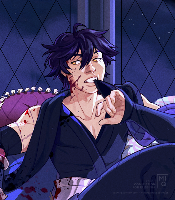 sup i'm miq and i recently started sharing my work again! i love to draw fantasy, oc interactions &amp; character/prop designs ✨ #IAMSomebodyArtistClub #under10kgang 
