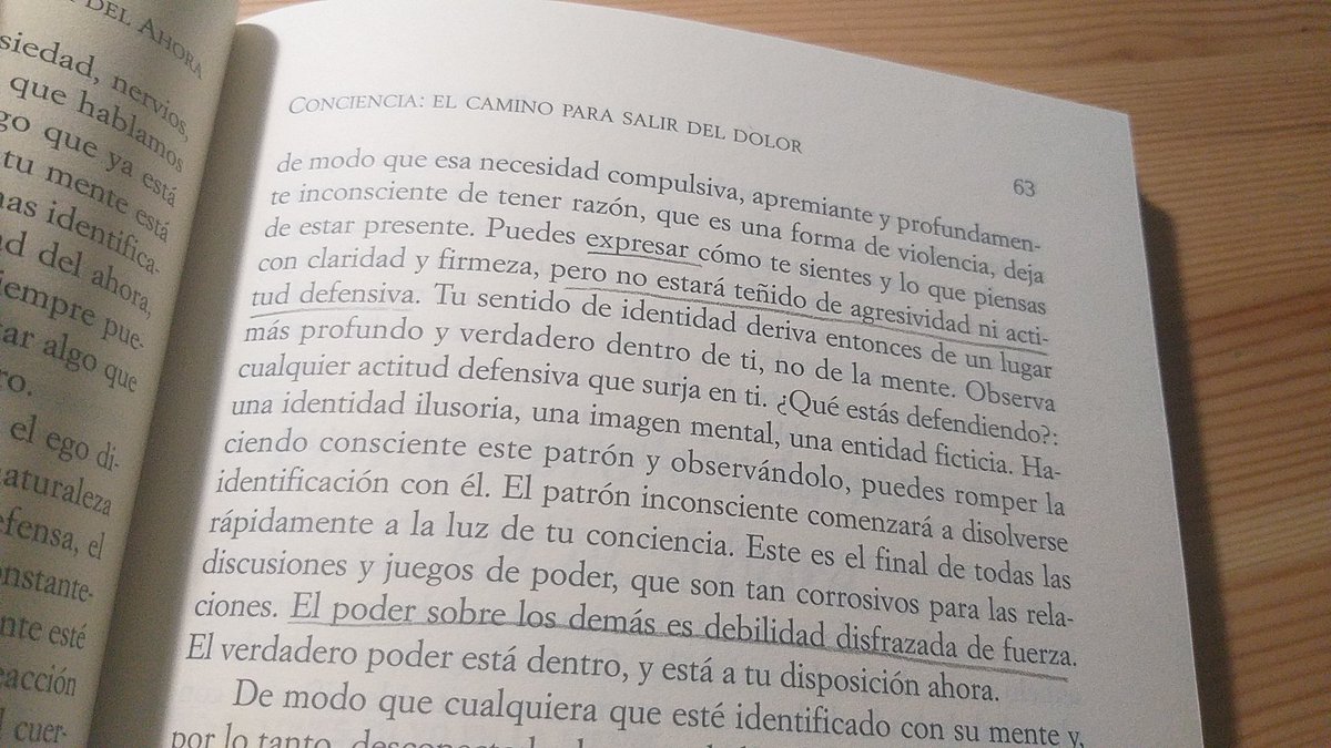 guilleagal's tweet photo. El poder del ahora, Eckhatt Tolle https://t.co/6W9f3MVx7C