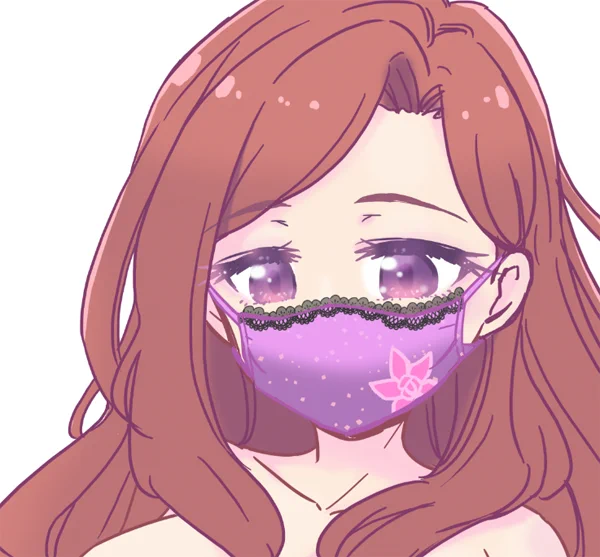 某姉妹のおねえちゃんはドレスとマスクの柄合わせてそうだよな～って思って落書きしだしたら、なんか卑猥になったので作画中止。 