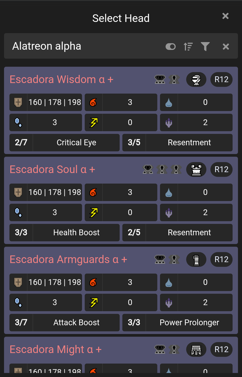 MHWorldBuilder's tweet photo. Alatreon armor &amp; weapons.
I don't know is maths are correct, correct me is I'm wrong.
https://t.co/XdKRH4qYBr
#MHWorld #Iceborne #MHWIB https://t.co/idJXRW2A56