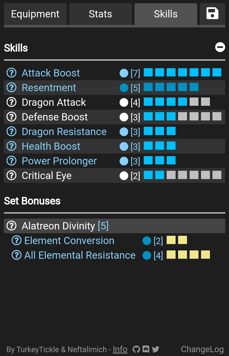 MHWorldBuilder's tweet photo. Alatreon armor &amp; weapons.
I don't know is maths are correct, correct me is I'm wrong.
https://t.co/XdKRH4qYBr
#MHWorld #Iceborne #MHWIB https://t.co/idJXRW2A56