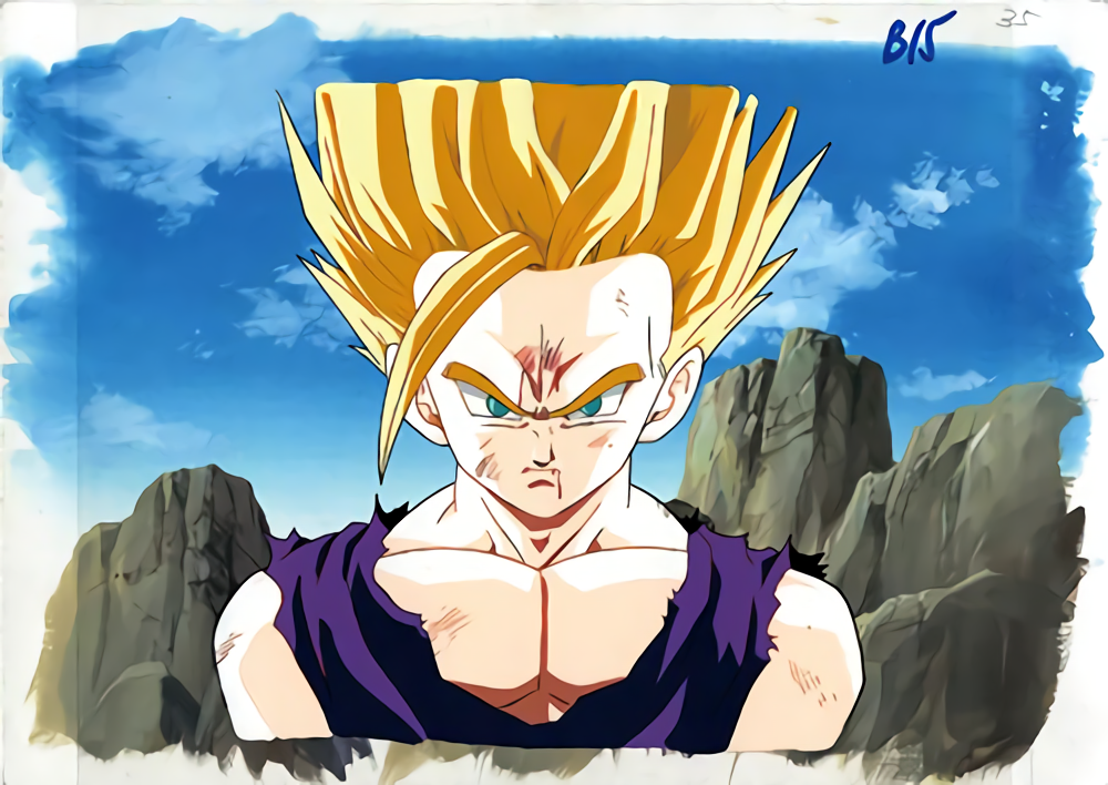 Dragon Ball Vintage 80 90 Dbz Cel Celluloドラゴンボール Pancel Oversized 大判 セル画 Gohan Ssj2 Dragonballz Dragonball 鳥山明 アニメ Db Dbz Saiyajin Toei ドラゴンボールz Anime 孫悟空 Vintage 元気玉 Akiratoriyama Gohan