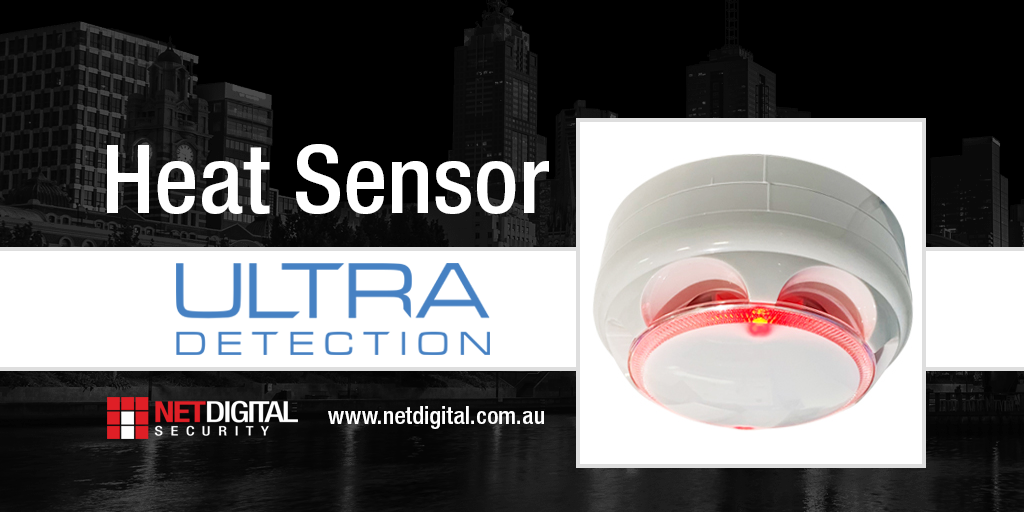 netdigitalsec's tweet image. The Ultra Detection ULT-TS701 thermal rate-of-rise heat sensor provides both fixed temp and rate-of-rise detection and is suitable for use in homes, hotels, offices. The unit is self-resetting and features a Bi-colour LED. More info: bit.ly/ultra-heat-sen… #heatsensor #detection