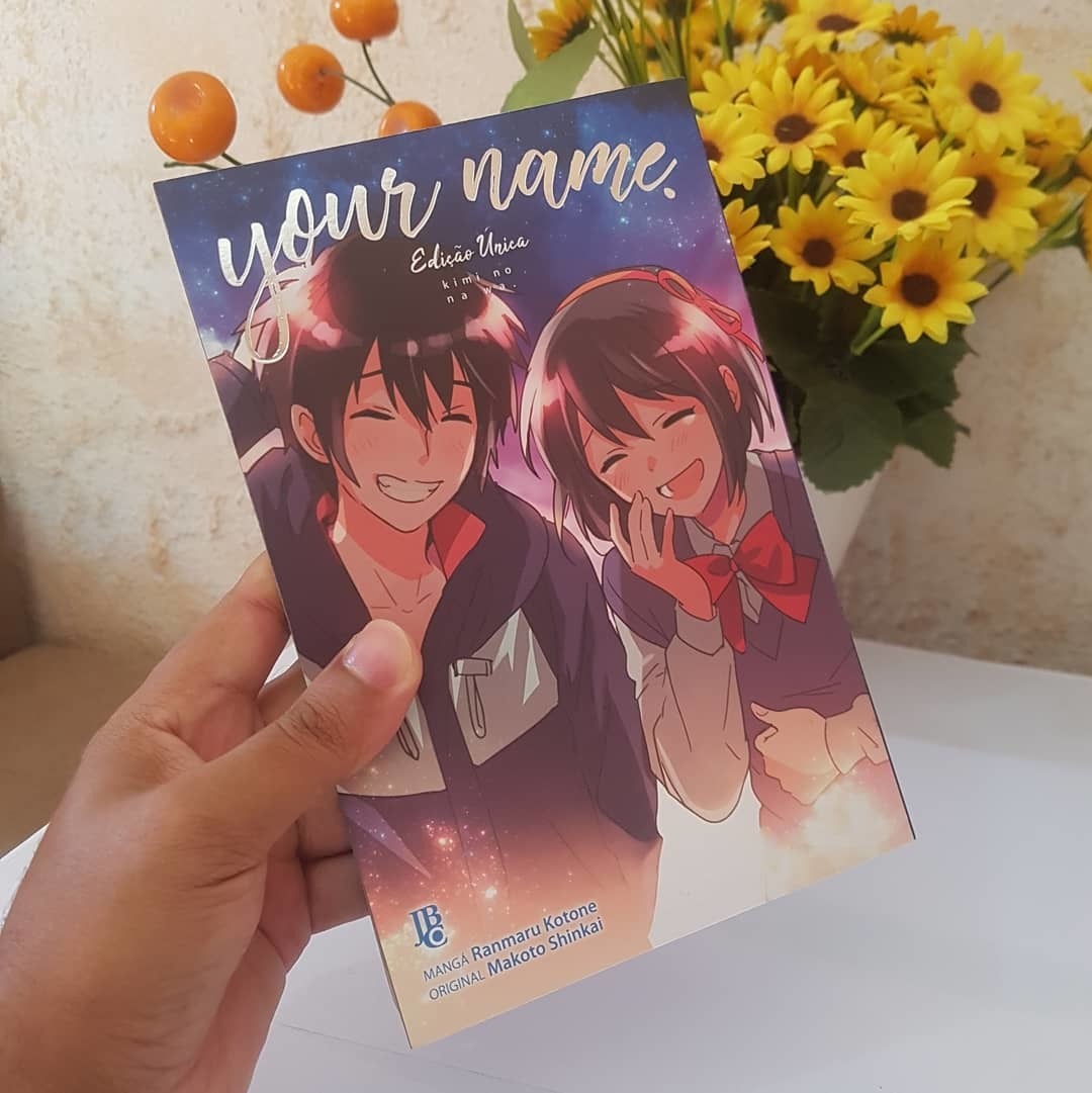 Your Name Light Novel + Your Name Mangá - Edição Unica - Obra completa de  uma só vez!