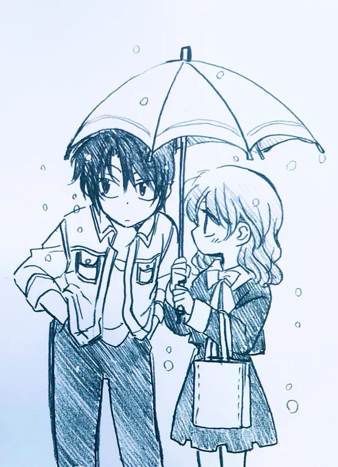 おはようございます
カラーいったん終了〜漫画の描き方思い出さなきゃ

雨降りそう。。。お手柔らかに? 