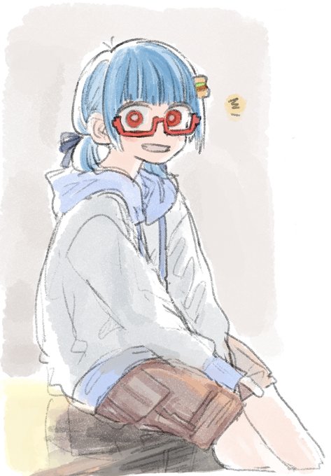「borrowed character glasses」 illustration images(Latest)