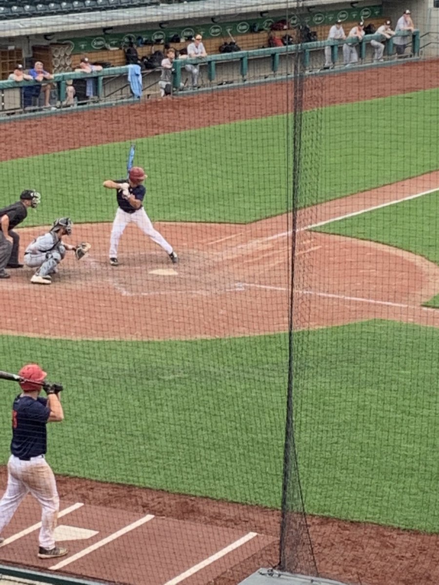 ⁦Scottie ⁦@AidanFritter⁩ with a deep ground rule double to score ⁦<a href="/bryanskye8/">skye</a>⁩ to put Athletics up 1-0!