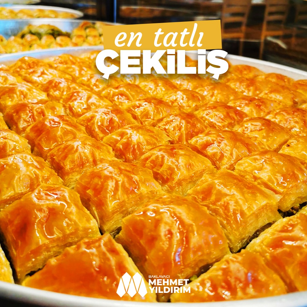 19 Temmuz Pazar gününe kadar bu tweeti RT yapıp hesabımızı takip eden 3 kişiye, dünyanın dört bir yanına gönderdiğimiz Gerçek Gaziantep Baklavasından birer kg hediye 👍

Online sipariş için: baklavacimehmetyildirim.com