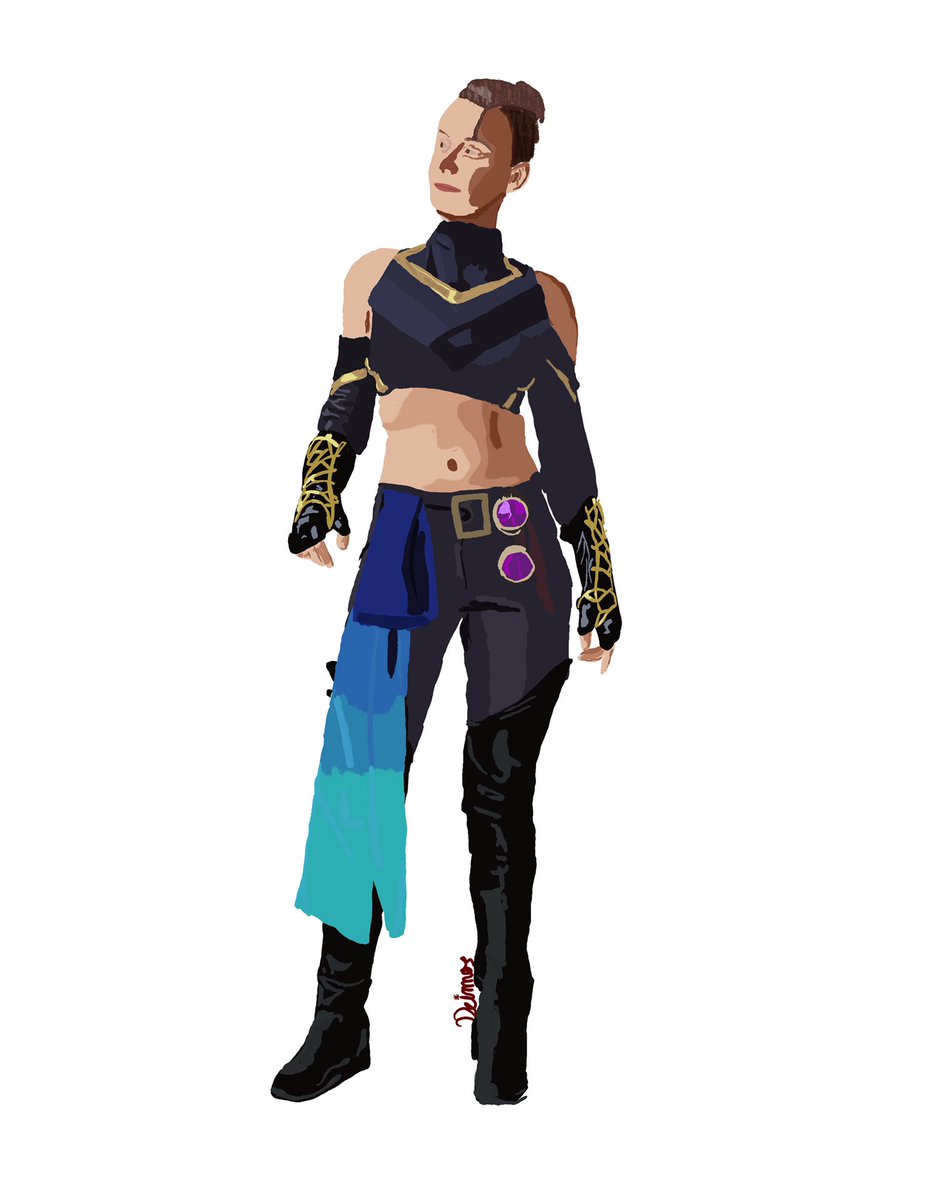 deimos_fear's tweet photo. #NobodyArtistClub I’m a graphic designer who does some portrait-y stuff sometimes. I’m not great at consistently posting due to work but,um,hi https://t.co/ilKwJyf1bd