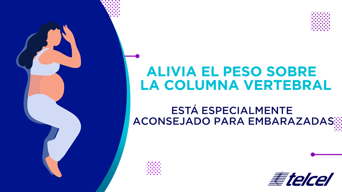 Telcel's tweet image. ¿Sabías que dormir del lado izquierdo te da grandes beneficios? 🛌 Chécalos aquí 👉bit.ly/2BN45V👈 y conéctate con #LaRedDeTusEmociones para #DespiertaTuPoderInterior. 🌟 Si quieres conocer más tips, coméntanos con un 😎.