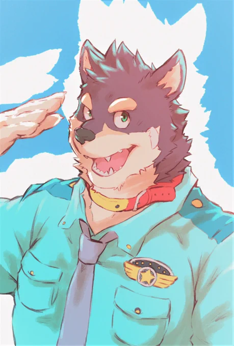 遅～ればせだけどデモ版終わったので突貫で描いてみた。
完成が楽しみ～?
#ポリドッグパトロール #PolidogPatrol 