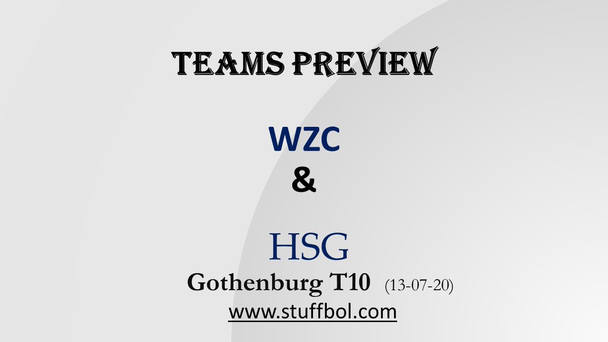 StuffBol's tweet photo. Click the link here --> https://t.co/BmPt9gqWsz <--

For Teams Preview of Watan Zalmi CC and Hisingen CC 

#GothenburgT10 #T10 #ALMvSSD #ALMvsSSD #WZCvALM #HSGvWZC https://t.co/VquuaRrBQb