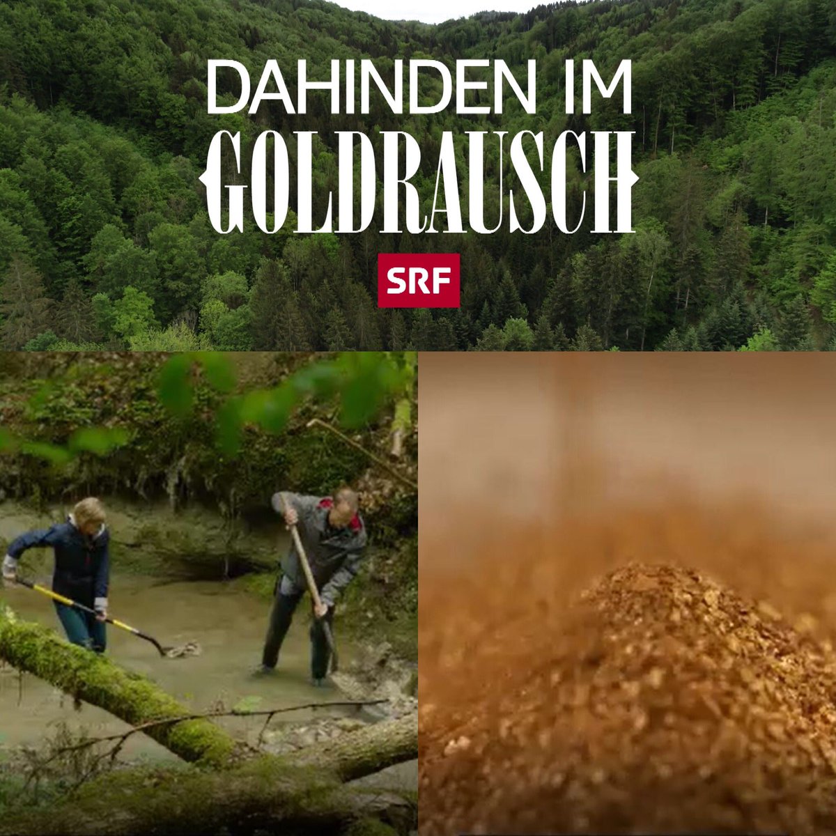 Bald geht es auf Goldsuche! #goldrausch #gondo #simplon #simplonpass 3.-7.8. und 12.8. @SRF1