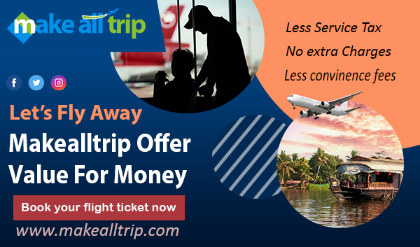 make_all_trip's tweet photo. https://t.co/mxeM1cwrTu
#makealltrip #bestflight #hotelbookings #cheapflightbook #staysafe #instalove #DealsOnFlights #bookingsite #affordablehotels #quarentine #completetrip #valueformoney #servicetax #convinencefees #flightticket #lesstax #cheapflight https://t.co/rY4HPeRG4F