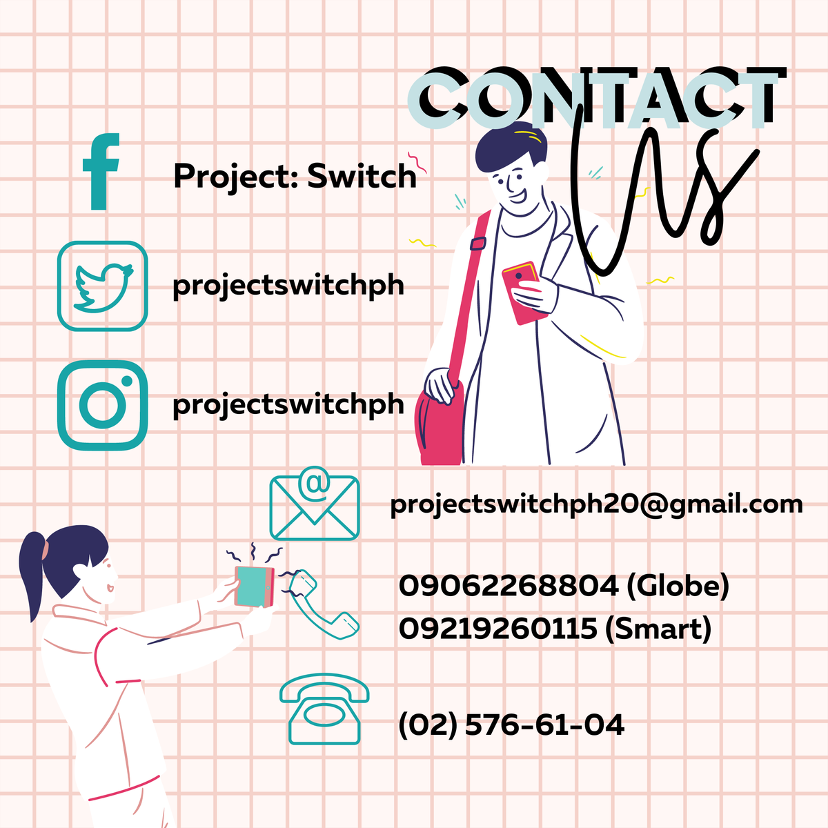 projectswitchph's tweet photo. Not all switches turn on lights but some are light itself.
Take this opportunity to help to us in our vision to inspire our fellow Filipinos to value humanity and lend a helping hand to our kababayans in times like this.
Convert our energy into brighter light! #ProjectSwitchPH https://t.co/dWEpnM14hO