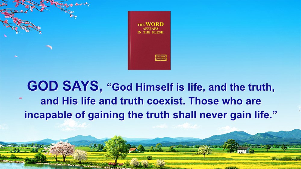churchAlmighty's tweet photo. God says, “God Himself is life, and the truth, and His life and truth coexist. Those who are incapable of gaining the truth shall never gain life.”
#GodsWord #WorshipGod #truth #Jesus #Christian #blessed #church #prayer #fLastDays
📖Read more: https://t.co/X5usaPU0GR https://t.co/FncvByp9EV