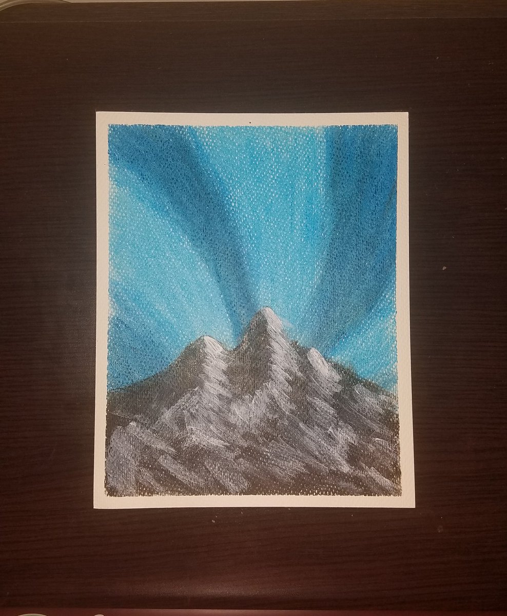 jojonwanderlust's tweet photo. When I need to relax, I go on YouTube and find easy oil pastels to do. https://t.co/4EqzTSzpGF