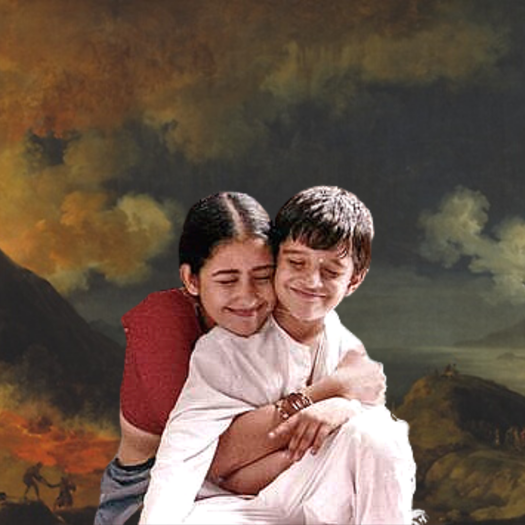 editrani94's tweet photo. MANI RATNAM X ART 

Bombay, 1995 x The Eruption of Vesuvius (1771) by Pierre Jacques Volaire. https://t.co/16kCydG8Un