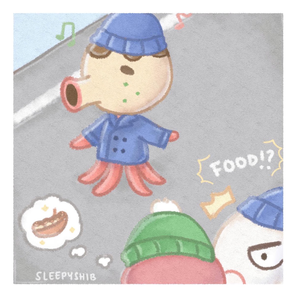 sleepyshib's tweet photo. Winter Date ❄️
Made a mini comic of Marshal and Poppy ft. Zucker!!!

#AnimalCrossing #ACNH #AnimalCrossingNewHorizons #동물의숲 #どうぶつの森 https://t.co/KheLQ6RL3G